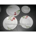 Placas de jantar populares de porcelana 18pcs conjunto